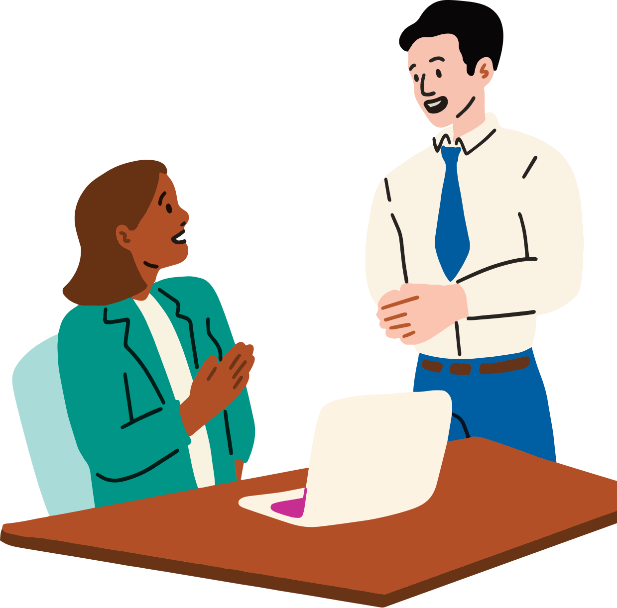 Job interview practice